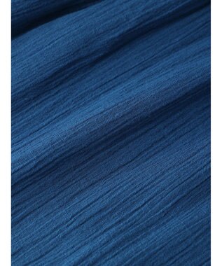 earth music&ecology 綿クレープワンピース（無地） Blue