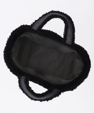 LeSportsac SMALL TWO WAY DENIM TOTE/ブラックデニム/ブラックシェルパ ブラックデニム/ブラックシェルパ