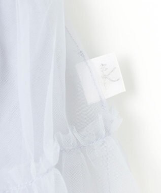 組曲 KIDS 【S-Lサイズ】チュール スカート サックスブルー系