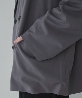 WEGO TRルーズテーラードジャケット ダークグレー