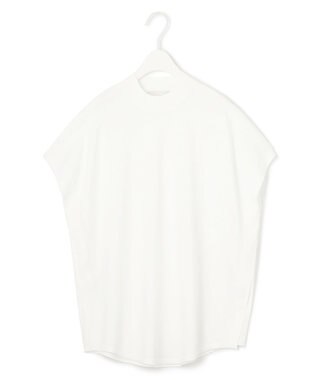 ICB 【接触冷感・UVカット・洗える】 ヴィスコースナイロンハイゲージ プルオーバー オフホワイト系