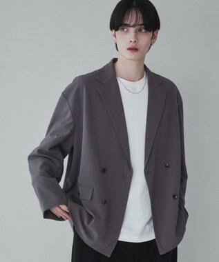 WEGO TRルーズテーラードジャケット ダークグレー