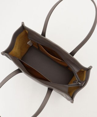 Y'SACCS リサイクルレザー　バインダーA4トートバッグ グレージュ