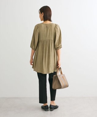 Green Parks ＢＰ　ボリュームスリーブチュニック Khaki