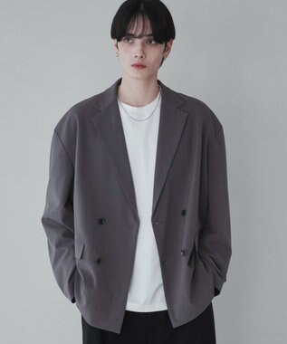 WEGO TRルーズテーラードジャケット ダークグレー