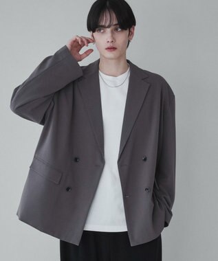 WEGO TRルーズテーラードジャケット ダークグレー