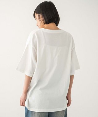 WEGO 【ユニセックス着用ITEM/MLサイズ展開/綿100%】リラックスフィットコットンT（SS） ホワイト