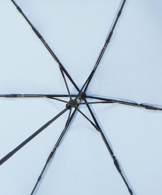 MOONBAT POLO RALPH LAUREN(ポロ ラルフローレン)FLAG BEAR 無地 折りたたみ傘 簡単開閉 サックスブルー