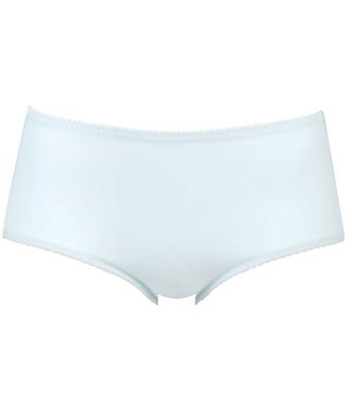 Wing ジュニア ショーツ Wing Teen おしりにくいこみにくい ズレ上がりにくい(裾) 綿混素材(身生地部) 【non!PKパンツ】 はきこみ丈ふつう RJ3000 ウイング／ワコール サックス