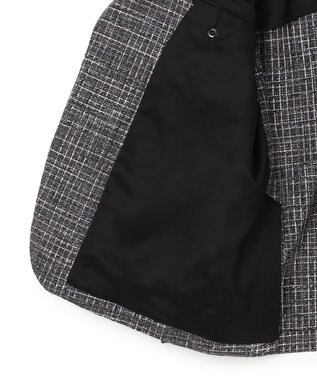 JOSEPH HOMME カスリライトツィード　ジャケット グレー系3