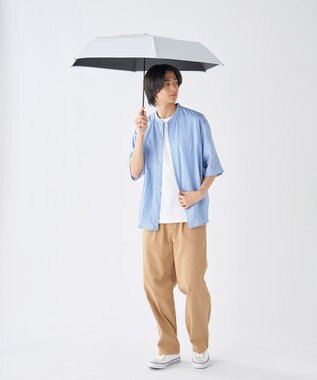 MOONBAT 【世界初の放射冷却素材】REIKYAKUパラソル ラディクール 折りたたみ傘 54㎝ 晴雨兼用 日傘 遮光100％ UV100％ 遮熱 ホワイト