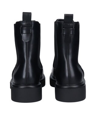 Bridget Birkin 【Round About】プルストラップサイドゴアショートブーツ ブラック