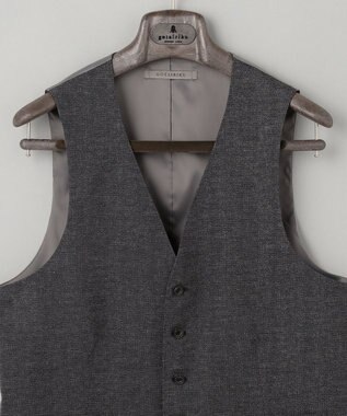 GOTAIRIKU 3ピース対応【圧倒的清涼感】クールドッツ セットアップベスト_クラシックプリント(26年モデル) グレー系8