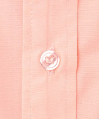 Feroux 【洗える】ショート丈ドロスト シャツ ピンク系