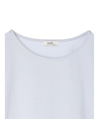 earth music&ecology タックスリーブプルオーバー Light Gray