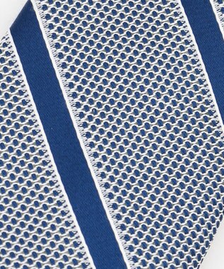 J.PRESS MEN 【JAPANESE SILK FRESCO TIE COLLECTION】レジメンタル ネクタイ ブルー系1