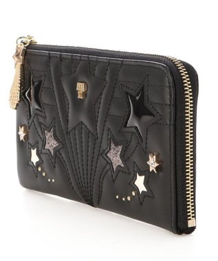 ANNA SUI ルシィ 薄マチ長財布 クロ