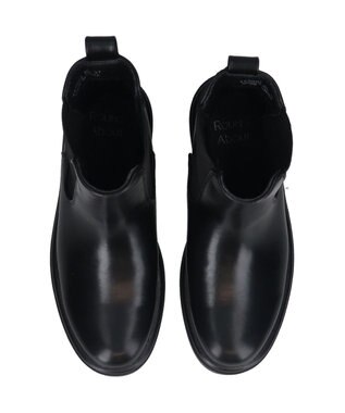 Bridget Birkin 【Round About】プルストラップサイドゴアショートブーツ ブラック