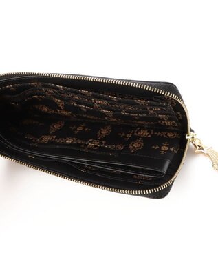 ANNA SUI ルシィ 薄マチ長財布 クロ