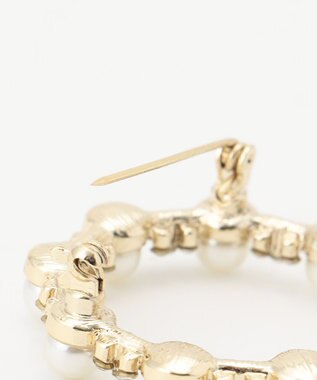 ANY 【2セット】【親子で使える】パールビジューブローチ ゴールド