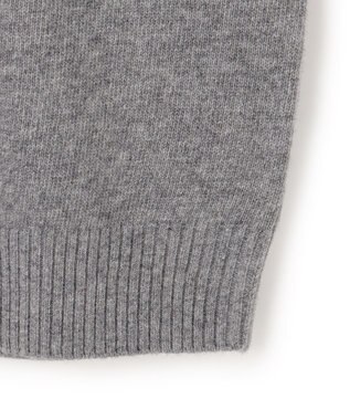 J.PRESS MEN 【NYUZELESS】1902 クルーネックロゴ ニット グレー系