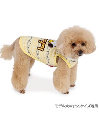 PET PARADISE スヌーピー お気に入り タンクトップ 《スヌーピー》 小型犬 イエロー
