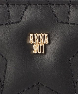ANNA SUI ルシィ 薄マチ長財布 クロ