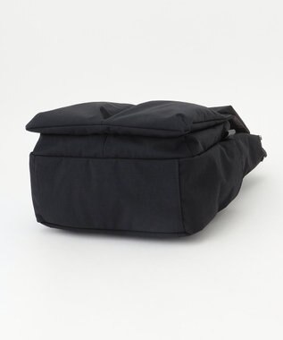 Y'SACCS 【ムック本掲載】クリンクルナイロン　ダブルポケットリュック ブラック