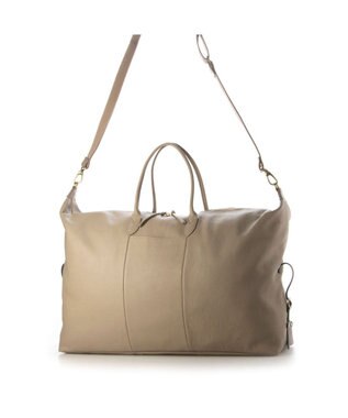 UNBILLION perche 姫路エアリーレザー2wayボストンバッグL オーク