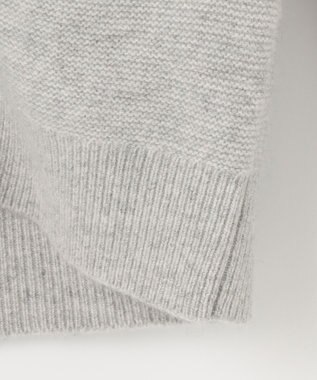 JOSEPH ABBOUD MOUNTAIN 【SPACE／UNISEX】ピュアカシミアアンダイド カーディガン ライトグレー系7