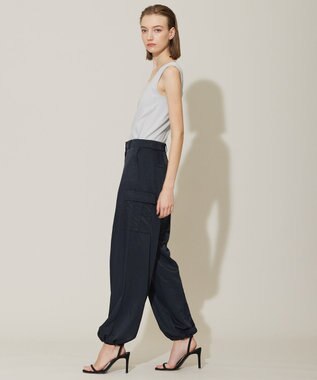 ICB 【新色追加・WEB限定カラーあり・洗える】ブロードステッチリブ タンクトップ ライトグレー系