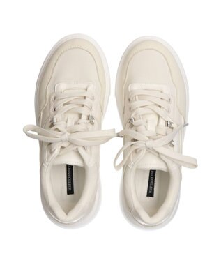 Bridget Birkin 【PARADIS COULEUR】晴雨兼用厚底スニーカー ホワイトコンビ