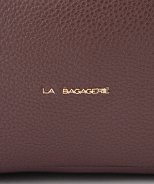 LA BAGAGERIE コンビカラー　ライトウェイトトート ワイン