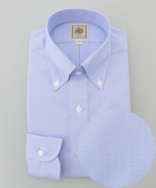 【Single Needle Tailoring / 形態安定】マイクログラフチェック シャツ / B.D.