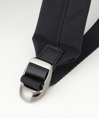 Y'SACCS 【ムック本掲載】クリンクルナイロン　ダブルポケットリュック ブラック