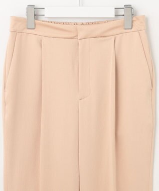 自由区 【洗える】チンツサテンタンブラー ジョガーパンツ ピンク系