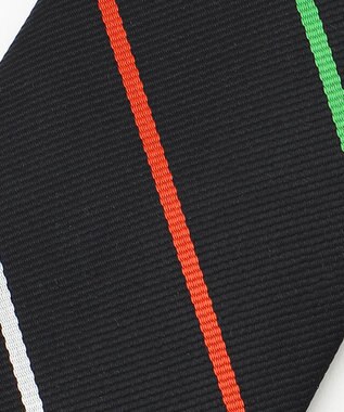 J.PRESS MEN 【定番】オーセンティック レジメンタル ネクタイ ブラック系2