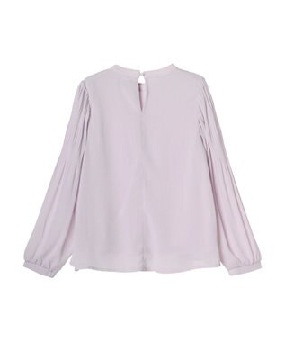 earth music&ecology マジョリカプリーツブラウス Pink