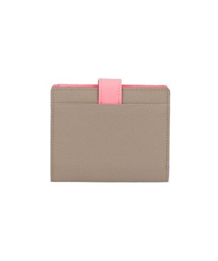 Atelier nuu 【石岡真実コラボ別注カラー】noble 二つ折れウォレット プリティウーマン×グレージュ
