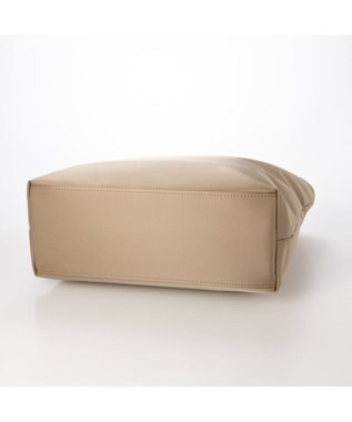 UNBILLION VERYコラボ ペルケ perche / 牛革フラップナイロントートバッグ ベージュ