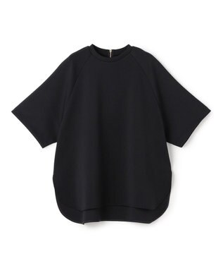 UNFILO L BEAUTY FORM JERSEY light バックZIP プルオーバー ブラック