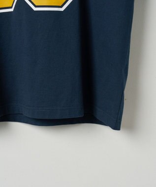 WEGO 【ユニセックス着用ITEM/手洗い可/MLサイズ】フットボールBIG　T（S） ネイビー