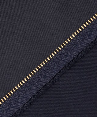 ANY SIS 【接触冷感】シアー ブルゾン ネイビー