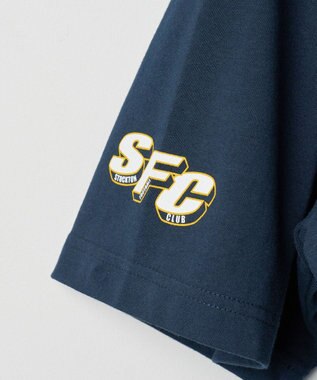 WEGO 【ユニセックス着用ITEM/手洗い可/MLサイズ】フットボールBIG　T（S） ネイビー