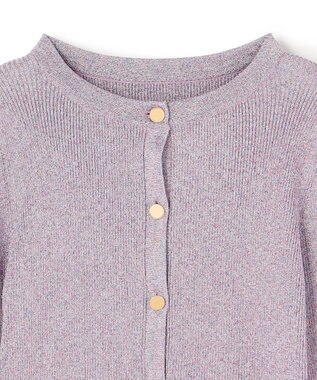 TOCCA SPARKLE TOUCH KNIT カーディガン [新色]ライラック系