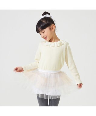 Chacott tutu skirt (kids) オフホワイト