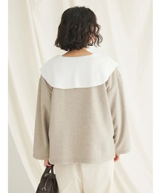 CRAFT STANDARD BOUTIQUE 圧縮ニットソープルオーバー Beige