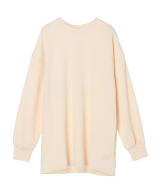 CRAFT STANDARD BOUTIQUE ワッフルレイヤード風プルオーバー Ivory