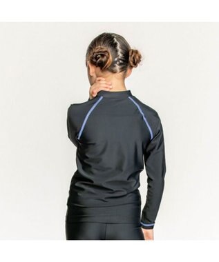 San-ai Resort（三愛水着楽園） 【NIKE】ナイキ GIRLS ロングスリーブ F/Z UV ハイドロガード ネイビー