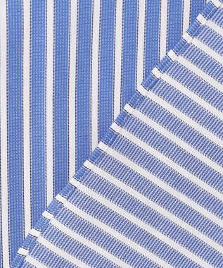 J.PRESS MEN 【PREMIUM PLEATS / 形態安定】スーピマコットンパナマストライプ シャツ / B.D. ネイビー系1